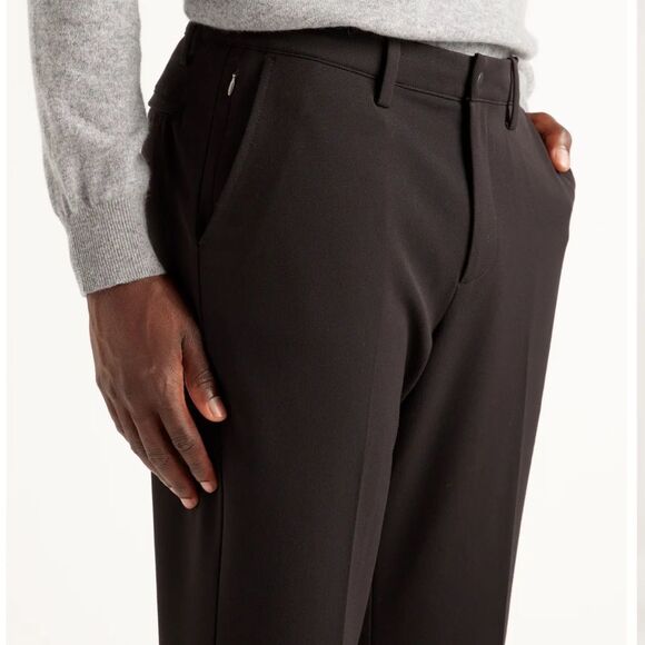 Quince Men’s Ultra Stretch 24/7 Smart Chino Pants in Dark Charcoal 34x32 - Picture 2 of 8